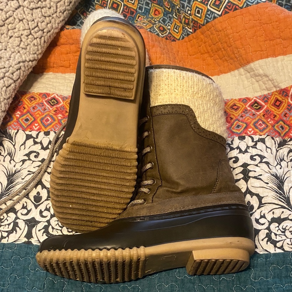 Women's Brown Winter Boots